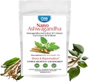 One Planet Nutrition Nano Ashwagandha Leaf & Root Powder 8 oz (227 Servierungen), 10:1 Extrakt, Unterstützt Psychische Klarheit, Non-GMO, Vegan, Gluten-Free
