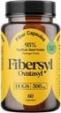 FiberSyl Ovatasyl Prebiotics for Dogs Digestive Health - Dog Fiber Supplements for Constipation Relief & Support - Psyllium Husk Seed for Dog' Digestion Problems - Dog Stool Hardener - 60 Kapseln