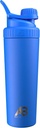 AeroBottle Cryo Shaker Cup, Insulated Edelstahl Wasserflasche und Protein Shaker, Mischt Protein und Pre Workout mit turbulent Mischtechnologie, keine Mischkugel oder Wisk, 26oz, Artic Sea Blue