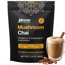 Inner Höhe Superfood Pilz Chai - Ultimate Coffee Alternative - Adaptogenic Pilz Tee trinken mit Lion's Mane, Cordyceps, Chaga, Reishi, Türkei Tail (35 Servierungen)
