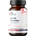 Designs for Health LV-GB Complex - Liver Detox Ergänzungen für Gallenblase Unterstützung mit Milchdistel, Artichoke, Vitamine + Ox Bile - Unterstützt Bile Flow + Toxin Elimination (90 Kapseln)