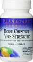 Planetary Kräuter Pferde Chestnut Vein Stärke Tabletten, 42 Zähler