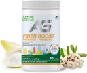 Fibre Boost Prebiotic + Probiotic - Organic - Enzyme & Vitamin Production - unterstützt Bowel Regularity - Verdauungsstörungen - Glutenfrei - Zuckerfrei - 320g/40 Servierungen
