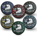 Bossman Bart Balm Variety Pack - Bart Grooming, Growth and Care Kit - Weichmacher und Feuchtigkeitscreme - Alle 6 Scents