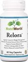 Relora - Stress & Gewicht-Management-Ergänzung. 300MG Gemüsekapseln - 60 Portionen pro Flasche.