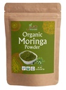 Jiva Organics Moringa Powder 1.25LB Bulk Bag - Moringa Oleifera Blatt Pulver - Toll für Haare, Reich an Immun Vitamin, Superfoods für Moringa Tee, Moringa Drink, Indien Grown, Vegan