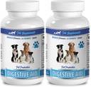 Hundefutter schlechten Atem - DOG DIGESTIVE AID PROBIOTICS - NATURAL APPROACH - LÖSUNG ZU BAD BREATH UND GAS - COUNTER DIARRHEA - Hundeprobiotika Tabletten - 2 Flaschen (120 Treats)