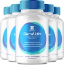 GumAktiv Kapseln Alle Natürliche Pflege für Zähne und Zahnfleisch, GumAktiv Pillen Dental & Gum Gesundheit Formel extra Stärke, Vitamin und Mineralien Gesamt Mundschutz Kapseln, GumAktiv Bewertungen (5 Pack)
