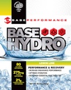 BASE Performance Hydro - Lemon Lime | 28 dient innerhalb jeder umweltfreundlichen Mylar Tasche | Mischung aus Dextrose, Fructose, Maltodextrin und essentiellen Elektrolyten.