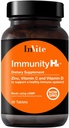 Invite Health Immunity HxTM - Unterstützt ein gesundes Immunsystem - 500 mg Vitamin C, 50 mg (2000 IU) Vitamin D3 und 30 mg Zink - 30 Tabletten (2-Pack)