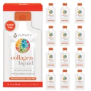 Youtheory Collagen Liquid - 5.000 mg - für Haarwachstum, Haut und Nägel* - Unterstützt Gelenk-, Knochen- & Muskel-Gesundheit* - mit Aminosäuren - Berry Flavor - 12 Single Serving Packets (12-Day Supply)