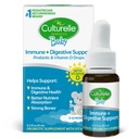 Culturelle Baby Probiotic Drops + Vitamin D, Immun- & Verdauungshilfe für Babys, Infants & Newborns 0-12 Monate, 30 Tage Versorgung, Glutenfrei & Non-GMO, 9ml