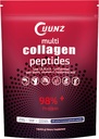 Multi Collagen Protein Powder - Typ I,II,III,V,X mit Biotin, Hyaluronsäure, Vitamin C - Unflavored Collagen Peptid Supplements(Multi Collagen Peptides 1lb)