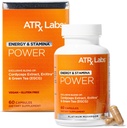 Leistung: Energie & Stamina - Pilz-Ergänzung, mit Cordyceps, Grüner Tee und proprietäre Extrakt von Alpinia Galanga, kann verbessern Fokus und Energie, Vegan & Gluten-Free, 60 Kapseln