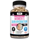 Kaya Naturals Haut Hydration Vitamine - Weibliche Pillen - Haut Enhancer Kapseln -Hydration Booster für Frauen - Fördert erhöhte Energie, Stimmung & Stamina - Reduzierung der Trockenheit - 30 Veggie Kapseln