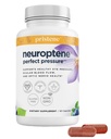 Bilberry Supplement für Augen - Augenvitamine mit CoQ10, Niacinamid, Traubenkernextrakt & Safran - Unterstützt Druck & Optic Nerve Health - Neuropten 60 Kapseln