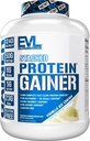 Evlution Nutrition Stacked Protein Gainer, 50 Grams Whey Protein Powder Complex, 251 Grams Kohlenhydrate, Build Muscle, Recovery, Post Workout, Gluten-Free (Vanilla Ice Cream, 6 LB)