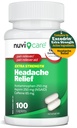 Kopfschmerz-Relief mit Acetaminophen 250 mg, Aspirin (NSAID) 250 mg, Koffein 65 mg - Temporäres Relief von Minor Aches & Pains - Vergleich zu Excedren Extra Strength Pain Reliever (100 Caplets)