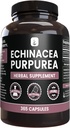 PURE ORIGINAL INGREDIENTS Echinacea Purpurea (365 Kapseln) Kein Magnesium oder Reisfüller, Immer rein, Lab Verifiziert