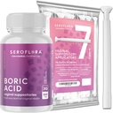 Borische Säure Vaginal Suppositorien für Frauen mit Suppositorien Applicators - Borische Säure Pillen Unterstützung Vaginal Odor Control - 30 Suppositories 7 Applicators