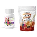 BariatricPal Duodenal Switch Complete 30-Day Supply Vitamin Pack (Iron-Free Capsule Calcium Citrate Soft Chews with Probiotics - French Caramel Vanilla)