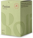 Yoli® Passion Energy Drink Powder Mix - Natural Energy Drink Mix für Endurance und Stamina, 30 Packungen - Erdbeer Kiwi Flavor
