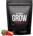 Xwerks Grow 100% Neuseeland Gras Fed Whey Protein, 25g reines Isolate Protein Pulver pro Servierung, All Natural Paleo und Keto Friendly, Soy Free Gluten Free Easy to Digest, Erdbeere, 30 Portionen