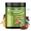 14 in 1 Pilz-Pulver für Kaffee kochen, 8 Unzen Pilz-Ergänzung mit Lions Mane, Chaga, Reishi, Türkei-Tail, Cordyceps Pilz-Extrakt-Pulver, etc, Pilze Mischung für Immun Gehirn Energie
