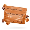 SGC Höchste Konzentration 100mg Koffein pro Gummy, 2 Gummi pro Packung, 12-Pack Mocca Schüsse Gesalzen Caramel Plant-Based nootropic Instant Energy mit Ginkgo biloba, Theobromine.