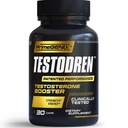 Testodren Advanced Testosteron Booster für Männer | Natürliche Stamina, Endurance, Energie & Stärke Steigerung Ergänzung | Lean Muscle Builder | Sport Nutrition Testosteron Booster