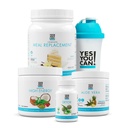 Ja Sie können! Detox Plus Kit (Meal Ersatz Vanille, Aloe Vera Anana) - Komplettes Meal Ersatzpulver, High Energy Shake Booster, Aloe Vera Detox Supplement, Health Transformation