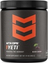 MTN OPS Yeti Pre-Workout Powder Energy Drink mit Kreatin, 200mg Koffein & BCAAs mit Beta Alanine, 30-Serving Tub, Black Cherry