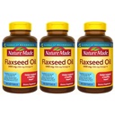 Natur Made Bio Flaxseed Öl 1400 mg 700mg Omega 3 100 Liquid Softgels 3 PACK