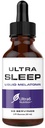 Ultra6 Nutrition Melatonin Tropfen mit Valerian Root - Liquid Melatonin Schlafergänzung mit 5 HTP & Passion Blume - Eine flüssige Schlafhilfe Stärke Mischung für Erwachsene