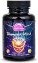 Dragon Herbs Pflanzenbasierte Ergänzung für Memory & Concentration Support, Vegan adaptogenic Formel mit Ginkgo, Schizandra & Eleuthero - Diamond Mind 100 Kapseln