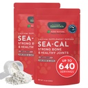 Animal Essentials Sea-Cal - Pure Seaweed Calcium Pulver für Hunde mit Magnesium, Joint Supplement für Hunde & Katzen für gesunde Knochen & Zähne, Joint Health, Icelandic Seaweed Calcium - 12 oz (Pack von 2)