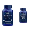 Lebensverlängerung Knochen Wiederherstellung + Vitamin K2 Vitamine & Mineralstoffe erhalten Knochen Gesundheit & Stärke & Super Omega-3 EPA/DHA Fischöl, Sesam Lignane & Oliven Extrakt