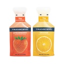Transcend Foods Erdbeere + Orange Gele (1.1 Unze, Packung mit 24) Fast-Acting Carb Gel Erdbeere und Orange Flavor – Koffeinfrei, Glutenfrei
