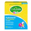 Culturelle Kids Complete Chewable Multivitamin + Probiotic für Kinder, Alter 3+, 90 Count, Verdauungsgesundheit, Mundgesundheit & Immununterstützung - Mit 11 Vitaminen & Minerals, einschließlich Vitamin C, D3 & Zink