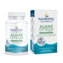 Nordic Naturals Algen Omega - 120 Soft Gels - 715 mg Omega-3 - Zertifiziertes veganes Algenöl - Pflanzenbasiertes EPA & DHA - Herz-, Augen-, Immun- und Gehirngesundheit - Nicht-GVO - 60 Portionen
