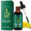 Mullein Drops, Mullein Leaf Extract für Lunge, Mulleins Leaf Drops für Lung Cleanse und Phlegm, schnelle Absorption Leistungsstarker Mulleins-Extrakt für stärkere Lunge (1)