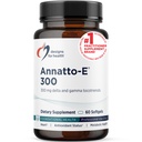 Designs für Gesundheit Annatto-E 300mg Tocotrienole Vitamin E - Delta + Gamma Tocotrienole zur Unterstützung von Herzgesundheit, Augengesundheit, gesundem Altern - DeltaGold Antioxidantien Ergänzung (60 Vitamin E Softgels)