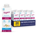 Nepro Nutrition Shake für Menschen auf Dialyse, 19g Protein, 420 Calories, Vanille, 8 fl oz, 24er Pack
