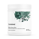 THORNE - Daily Greens Plus - Umfassendes Grünpulver mit Matcha, Spirulina, Moringa und Adaptogen, Pilz- und Antioxidantienmischungen - Refreshing, Mint Flavor 7.2 Oz - 30 Portionen