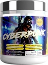 CYBERPUNK Gaming Powder Supplement | Energy & Focus Nootropic Drink | Adaptogen Formel + Vitamine & Mineralstoffe | Natürliche Inhaltsstoffe | 40 Servierungen (Banana)