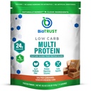 BioTrust Low Carb Protein Powder - Gesunde isolierte Whey Protein Pulver und Casein Blend aus Grass-Fed, Weide-Raised Cattle, Plus Digestive Enzyme - Gesalzene Caramel, 14 Servierungen