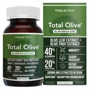 Total Olive® - Olivenblatt Extrakt (40% Oleuropein) Plus Olive Fruit Extract (20% Hydroxytyrosol) – Full Spectrum Extract Grown & Extract in Spanien – BioPerine Absorption Enhancement (60 Count)