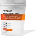 TB12 Elektrolyte Plus Perform - Pre-Workout Elektrolyte Pulver mit Adaptogenen & Nootropics | Unterstützt Energie, Fokus und Endurance | Sugar Free, Vegan, Non GMO Elektrolyt-Pulver-Packets