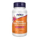 NOW Nahrungsergänzungsmittel, natürliche Beta Carotene 25.000 IU, essentielle Ernährung, 90 Softgels