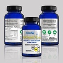Plus - Organische Pflanzenbasis Quelle von Kalziumergänzung mit Vitamin D3, k2, Magnesium Glycinat und Mangan (360 Count) Packung von 3 Flaschen